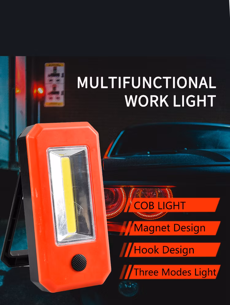 Glodmore2 High Lumens 3 Modes Magnet Multi-Function USB Rechargeable Small Mini COB Bulb LED Work Light