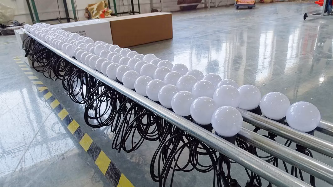 A100 Festoon 5m 10 Bulbs Warm White LED String Light for Christmas Holiday Event Party Wedding Decoration