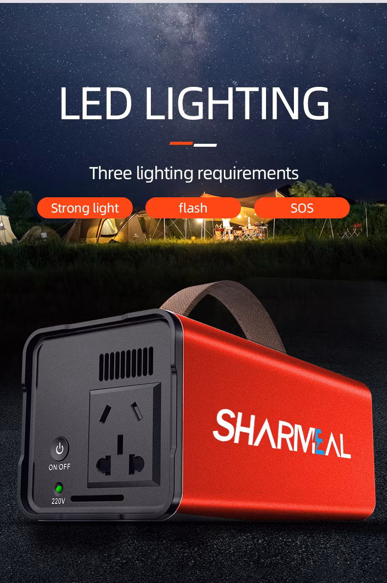 200W 300W 500W Emergency Portable Power Station 110V 220V QC3.0 Charger