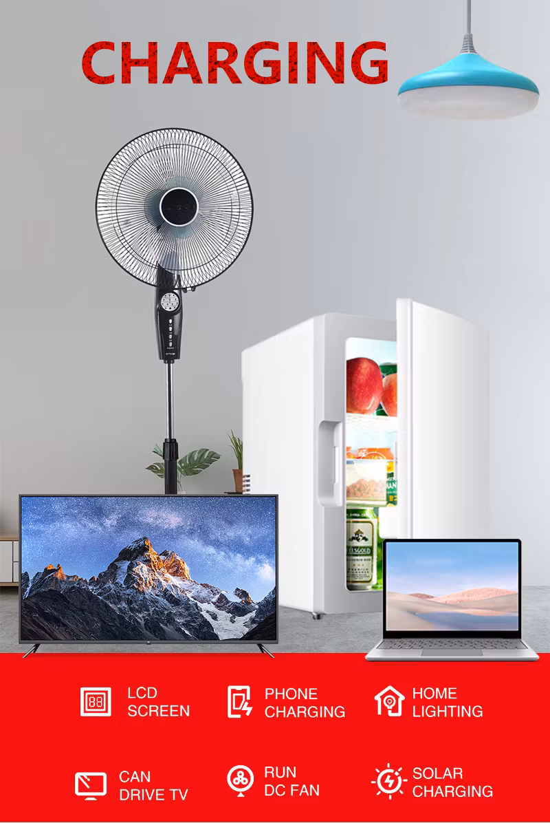 Energy Storage System 300W Generator with Solar Panel Lithium Power Station