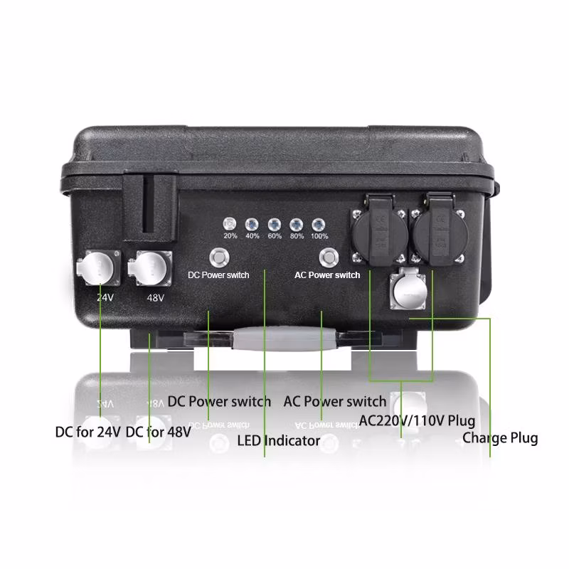 Back up Emergency Power 3000W Portable Power Station for Outdoor Working