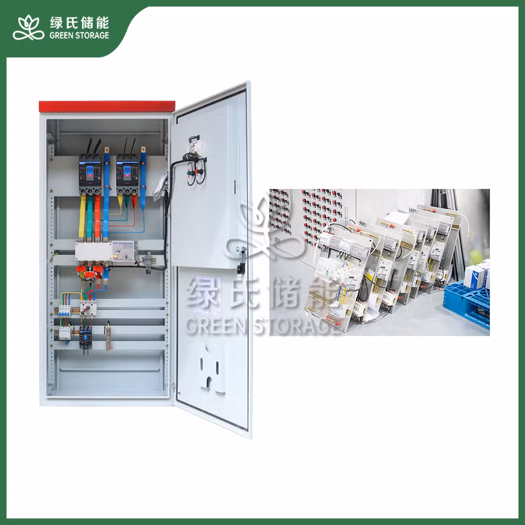 Green Storage Electric Power Equipment Fabricators China ATS Auto Transfer Switch Dual Power for Fire Station