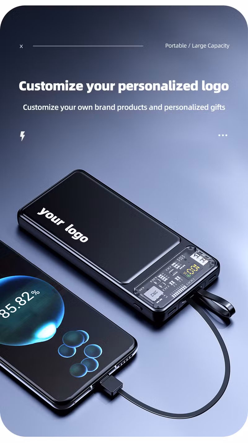 22.5W 10000mAh Powerbank High Capacity Fast Charging Pd QC3.0 Outdoor 20000 mAh Power Bank Station