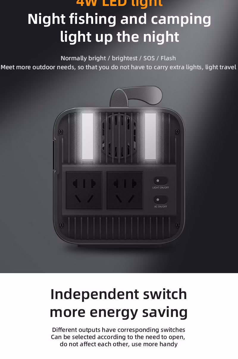Customized Mini Solar Generator 300W Portable Power Station