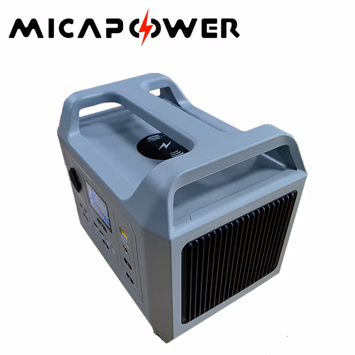 Mica Mika-600W Outdoor Portable Power Station Generator Lithium Battery Bank Rechargeable Power Bank LiFePO4 for Camping