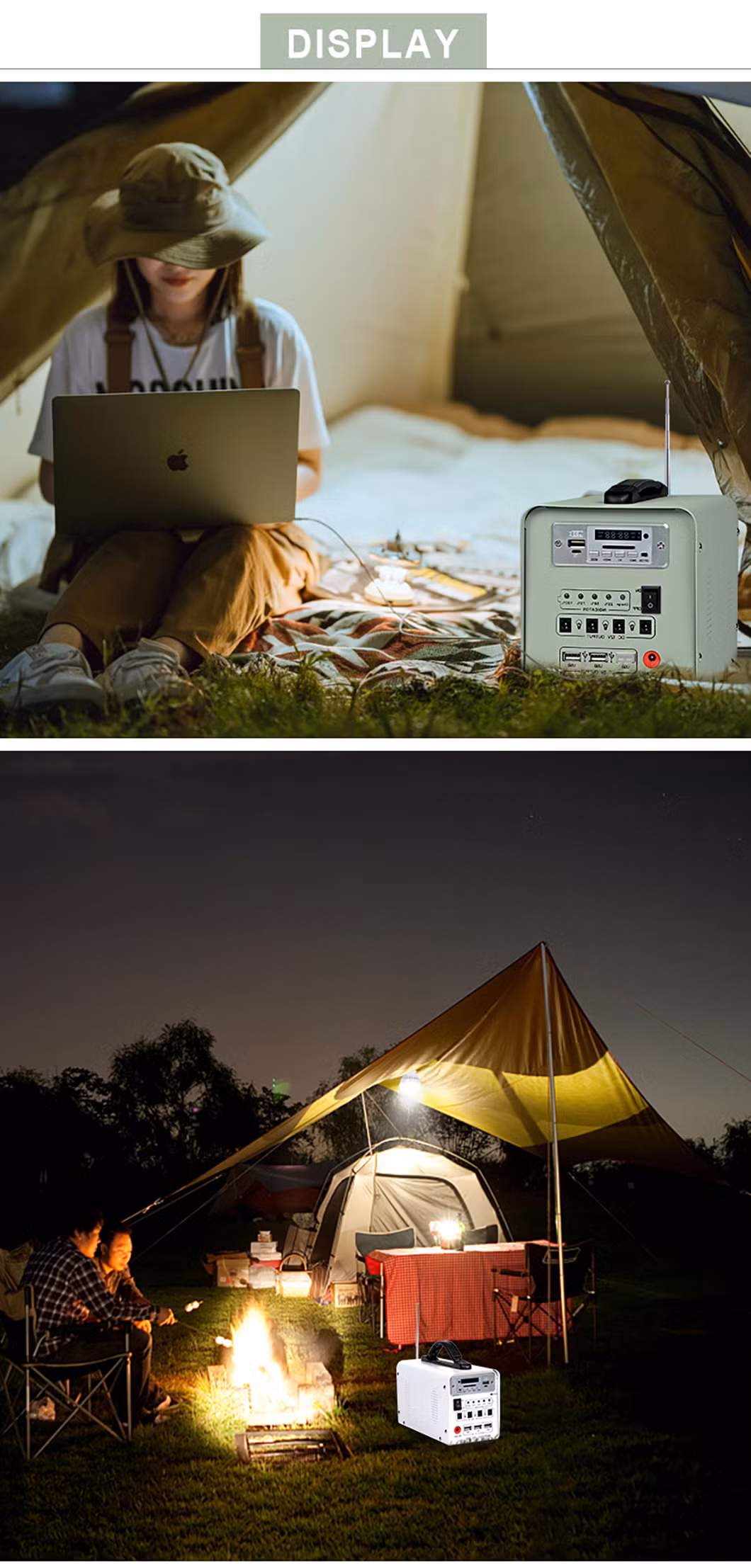 Energy Storage Power Hight Quality 50W Power Bank Outdoor Camping Portable Power Station Generator