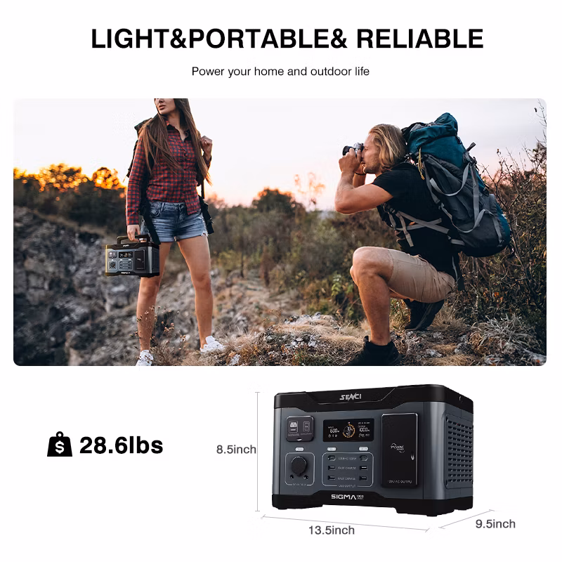 Solar Power System Lithium Battery Home Solar Energy System Home Outdoor Camping Solar Generator Portable Power Station with Solar Panel Lifep04 Price