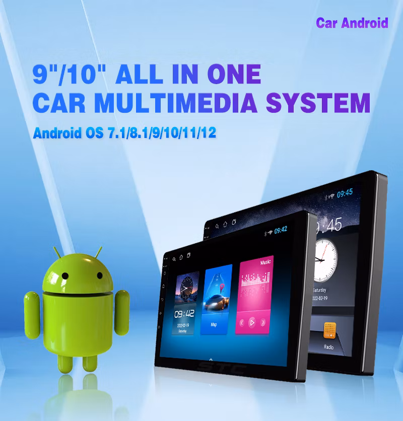 New Arrival 9/10 Inch Android Multifunctional Navigation System Touch Screen Car Radio Android GPS Tracker Car DVD Player Audio
