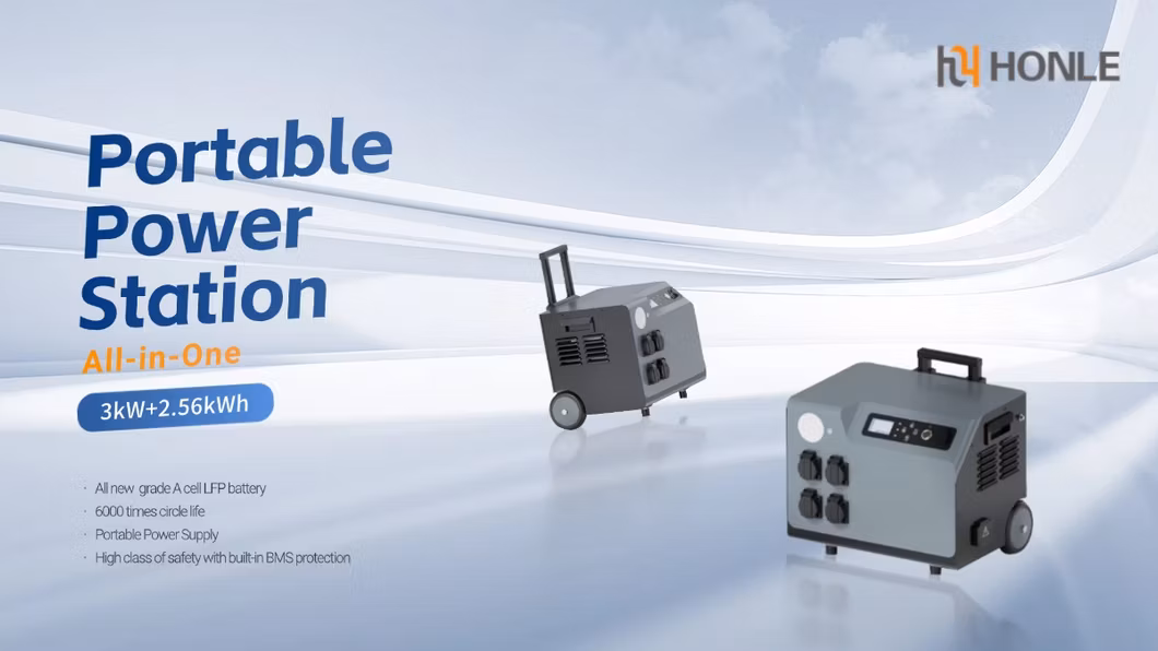 Portable Power Station with Solar Panel Generator 2000W 2400W 3600W 5500W 1kw 1.2kw 2kw 2.4kw 3.6kw 5.5kw