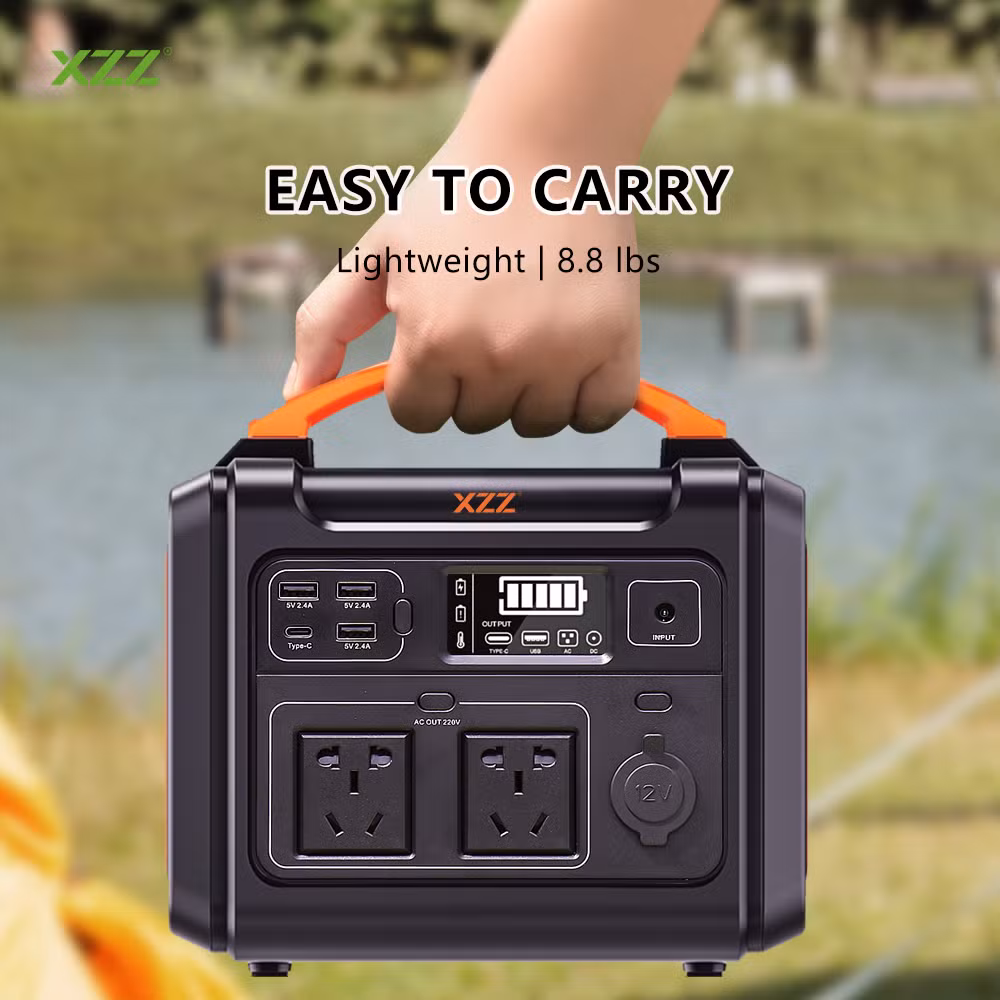 300W Solar Portable Power Station 220V Emergency Power Banks Outdoor Camping Solar Generator
