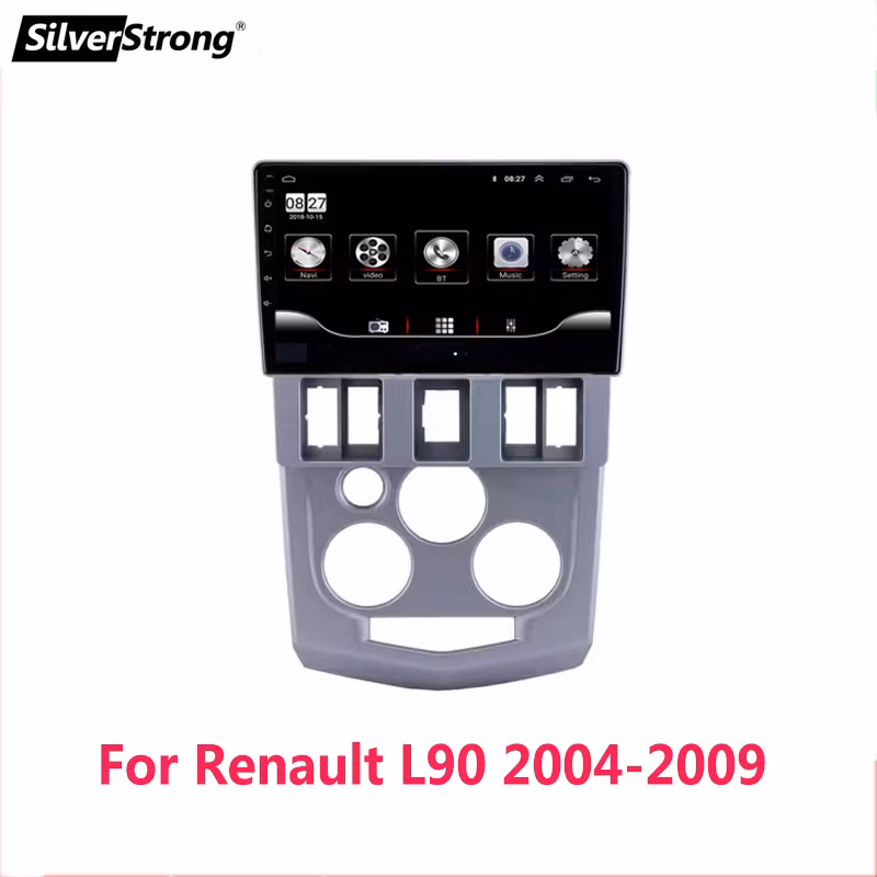 IPS GPS 2DIN Android Bt WiFi for Logan 1 L90 2004 2005 2006 2007 2008 2009 Car Radio Multimedia DVD Player Video FM SWC