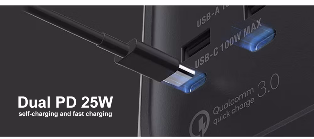 Portable CE Approved Station Solar System Backup Supply Battery Rechargeable Power 300W OEM