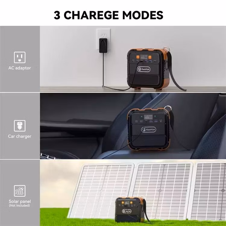 2022 Amazon Hot Sale Outdoor Camping Power Station 100W 120W Portable Power Station for Emergency