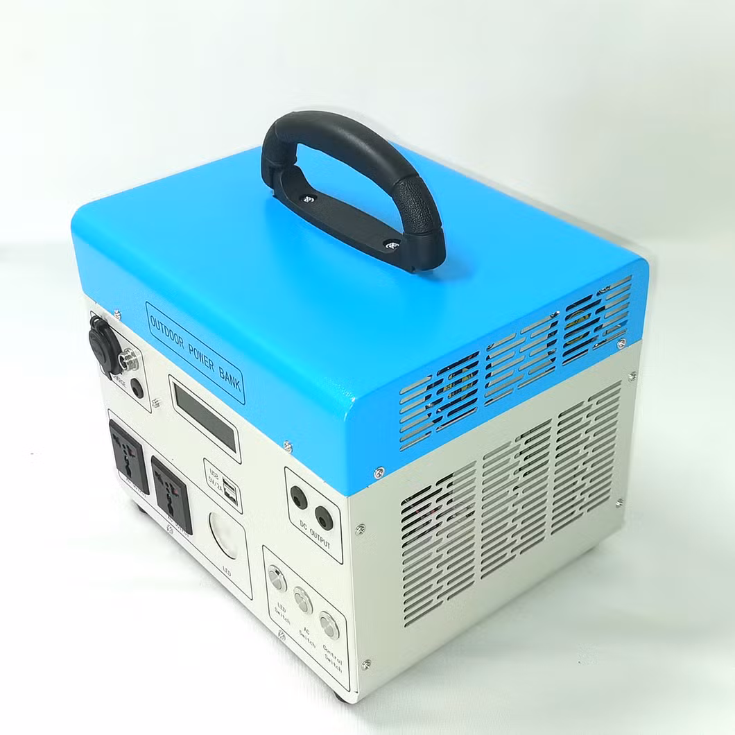 Portable Solar Generator Power Station 110V 220V 300W 500W 1000W 1500W 2000W