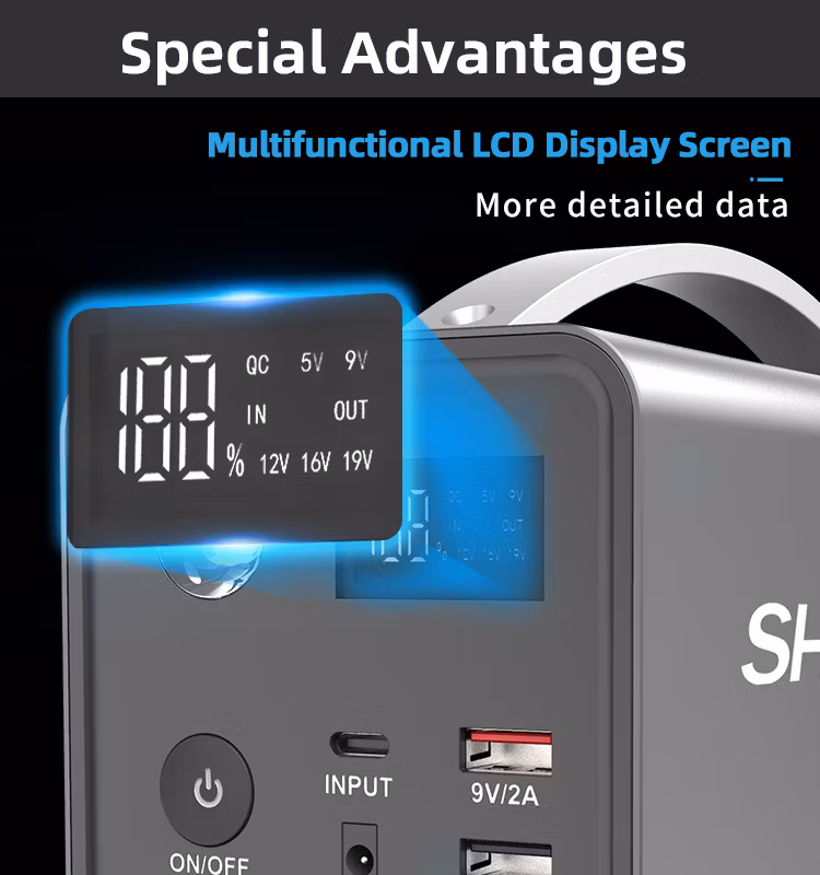 Factory Price portable 200W Powerstation Portabl Outdoor Power Station