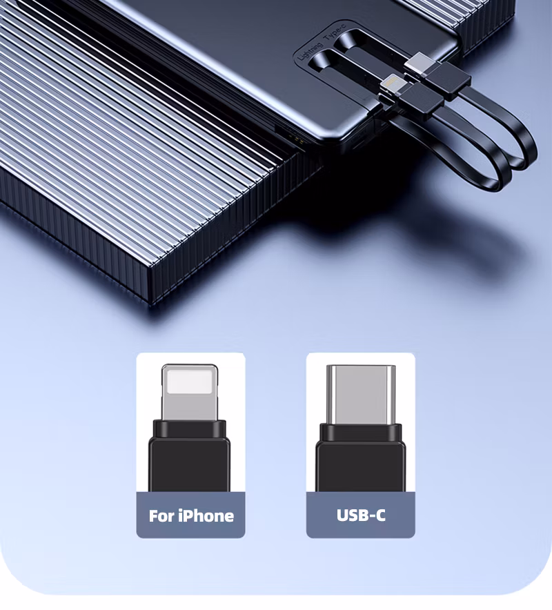 22.5W 10000mAh Powerbank High Capacity Fast Charging Pd QC3.0 Outdoor 20000 mAh Power Bank Station