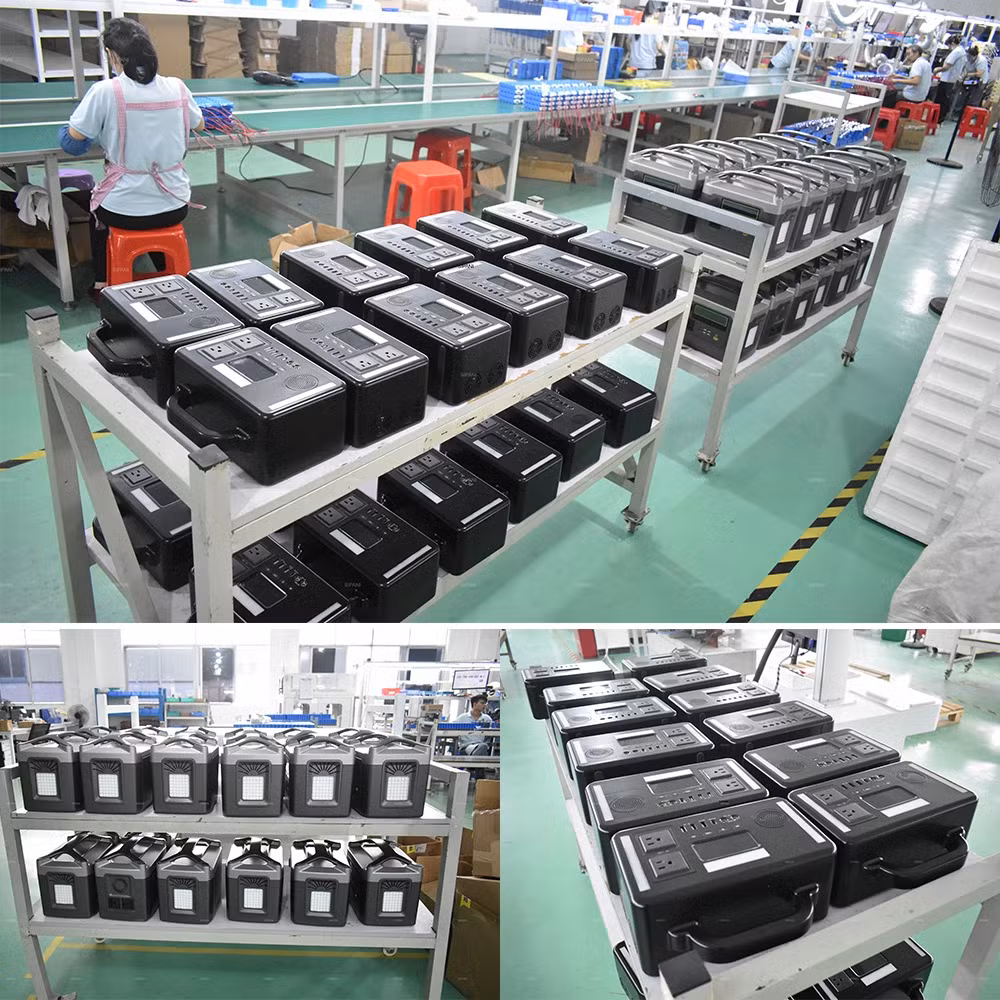 2025 Portable Power Station Camping Lithium Battery Wireless Charging Generator Solar Panel Tragbares Kraftwerk 500W 1000W 2000W 3000W 5000W