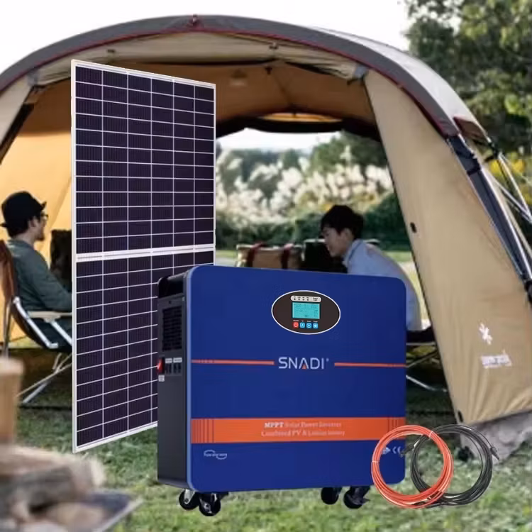Power Station 1kw 3kw 5kw Solar Portable Generator Panels Energy System Lithium Battery Bank