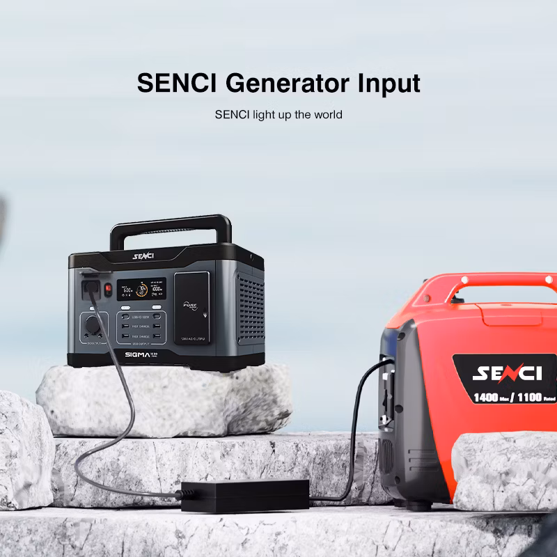 Wholesale Senci 1000 Watt 1000W UPS Iron Phosphate 921wh 100V Portable Generator Power Station