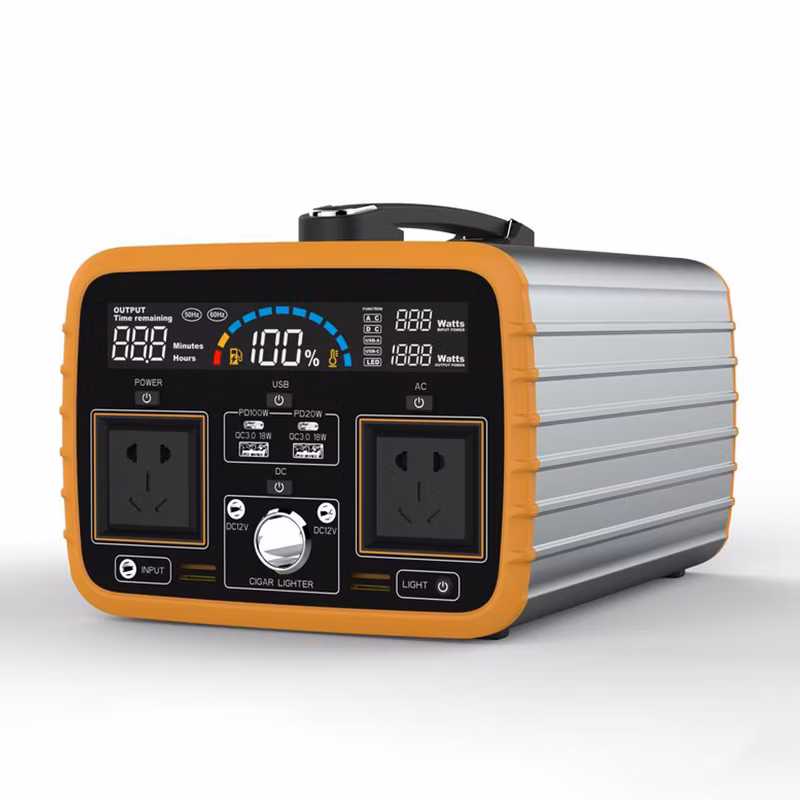 300W Emergency Solar Charger LiFePO4 Rechargeable Portable Solar Power Station