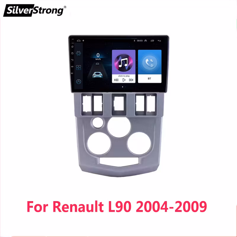 IPS GPS 2DIN Android Bt WiFi for Logan 1 L90 2004 2005 2006 2007 2008 2009 Car Radio Multimedia DVD Player Video FM SWC