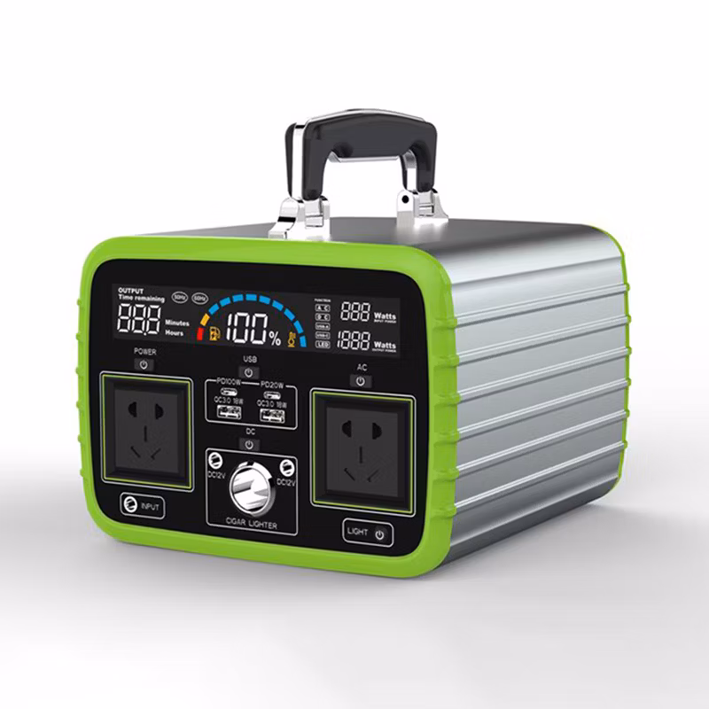 300W Emergency Solar Charger LiFePO4 Rechargeable Portable Solar Power Station