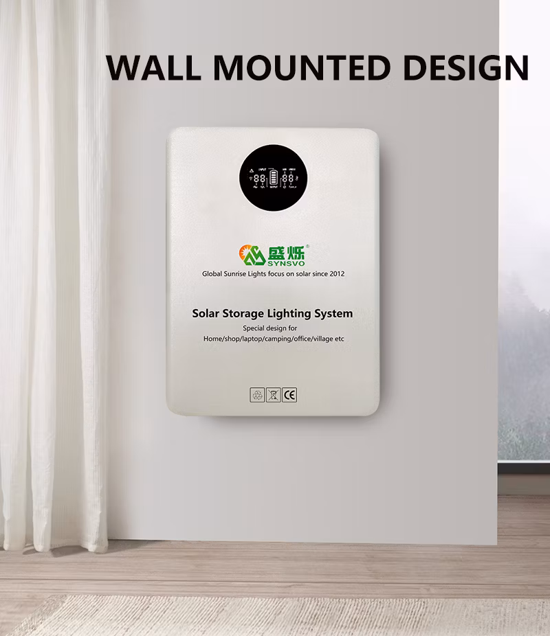 Energy Storage System 300W Generator with Solar Panel Lithium Power Station