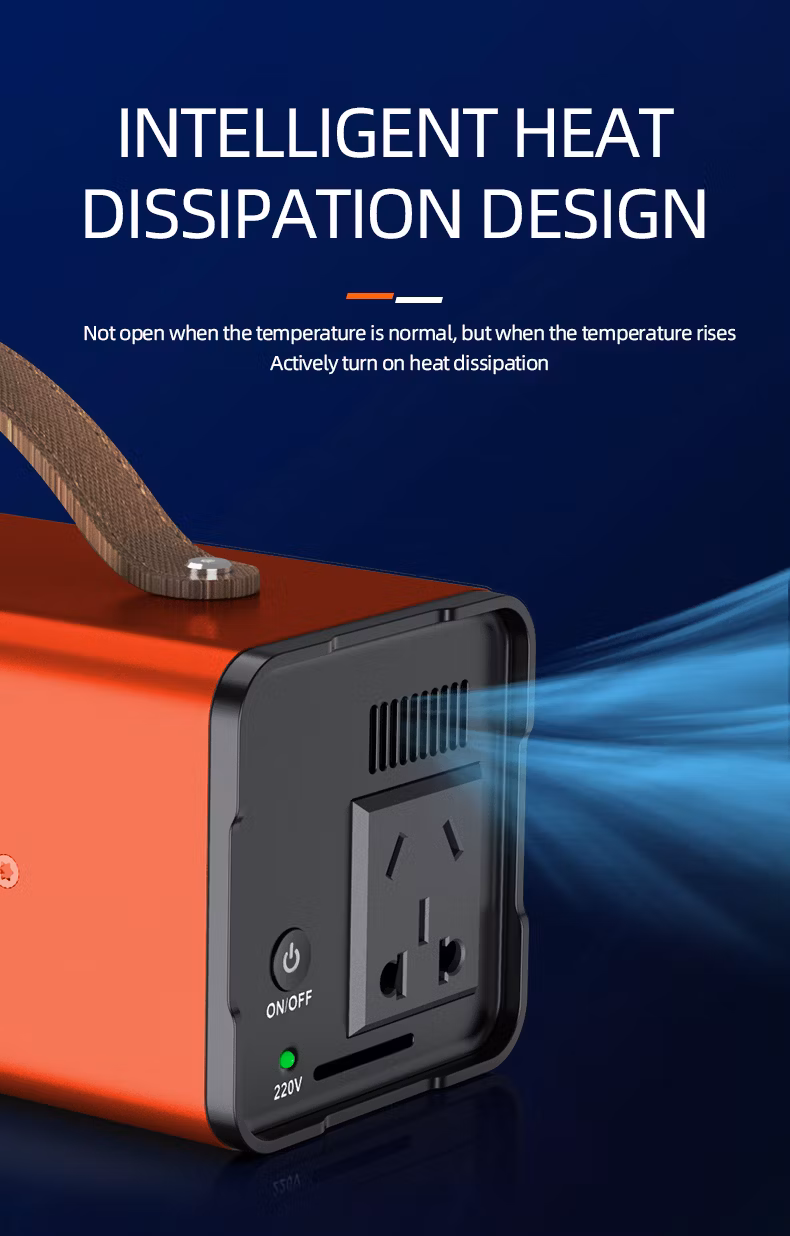 200W 300W 500W Emergency Portable Power Station 110V 220V QC3.0 Charger