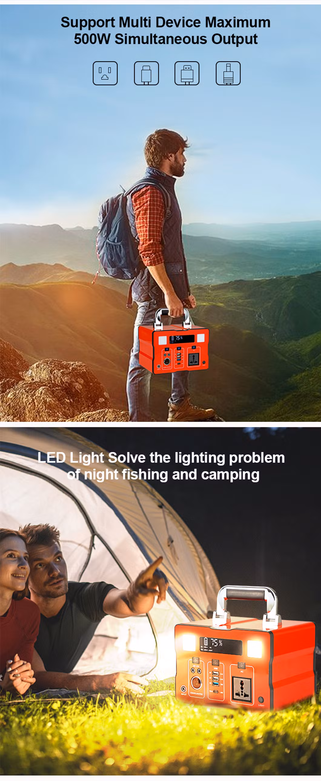 Good Price 3 Years Solar System Wholesale Global Sources 1000W Solar Power Station
