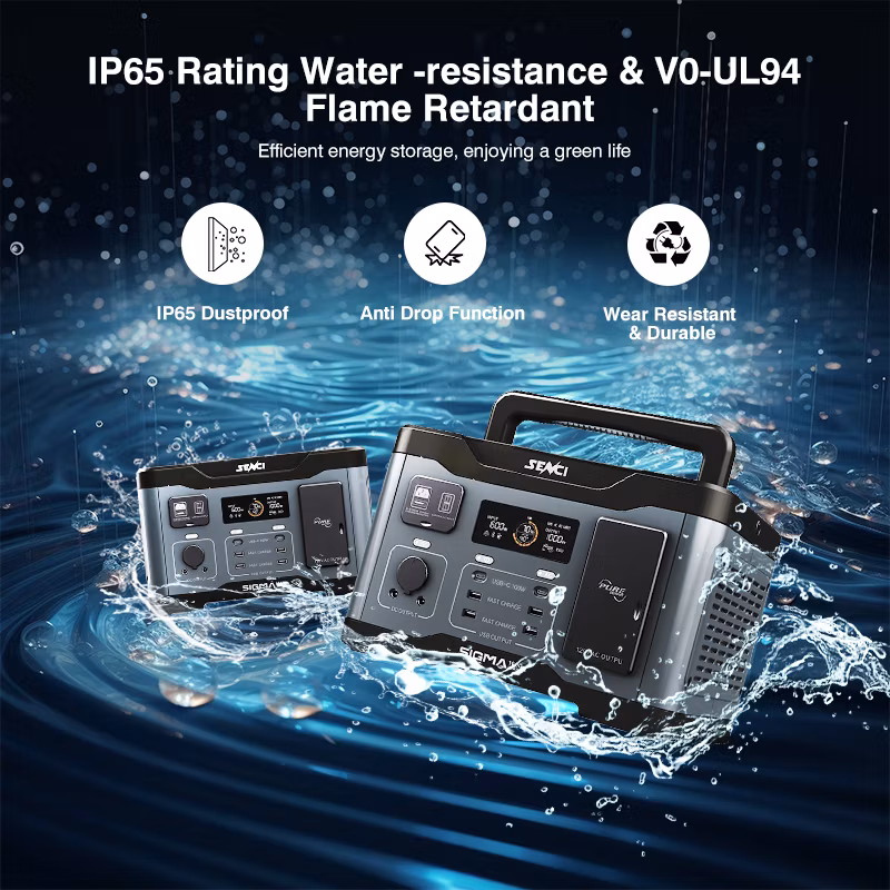 Solar Power System Lithium Battery Home Solar Energy System Home Outdoor Camping Solar Generator Portable Power Station with Solar Panel Lifep04 Price