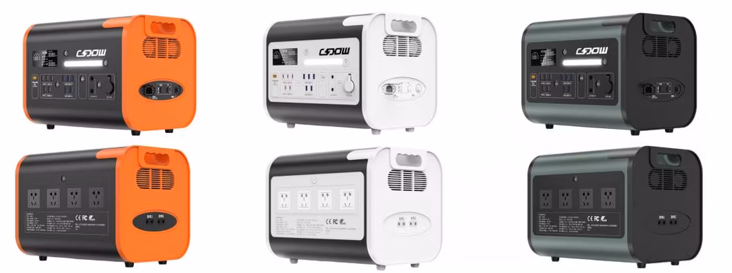 2048wh 2200W LiFePO4 Battery Outdoor Camping Portable Power Solar Power Station