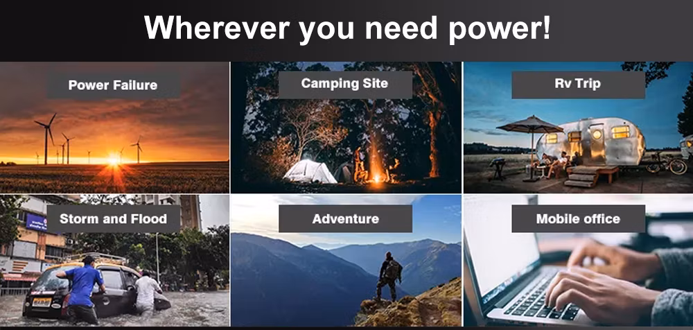 Portable CE Approved Station Solar System Backup Supply Battery Rechargeable Power 300W OEM