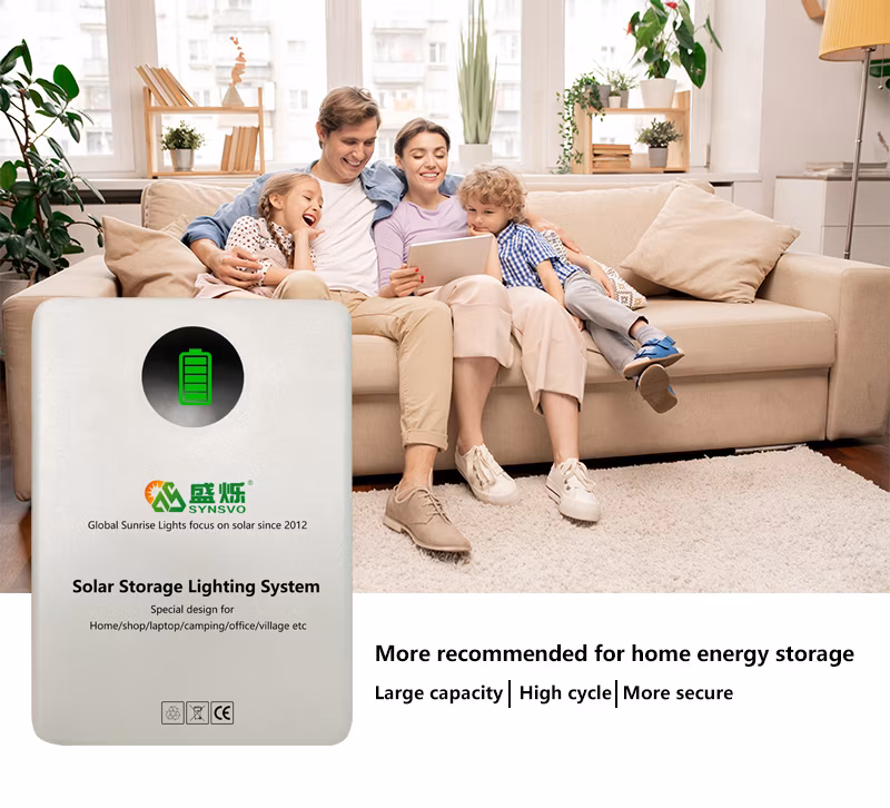 Energy Storage System 300W Generator with Solar Panel Lithium Power Station