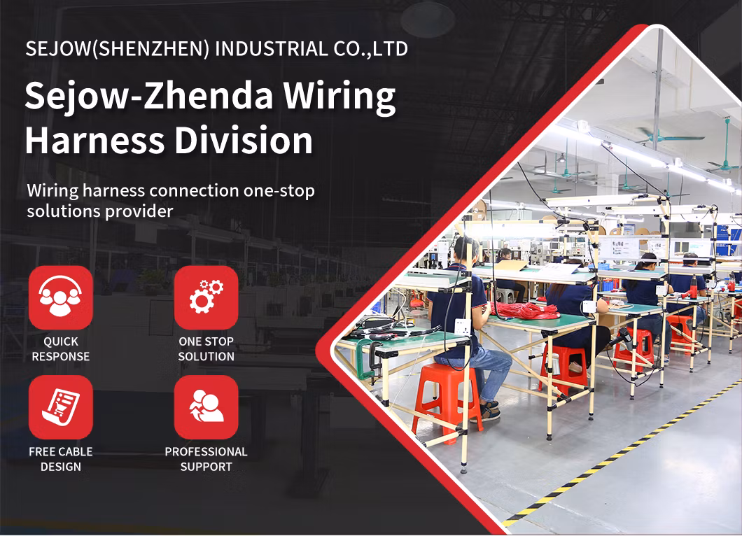OEM New Energy Module Signal Output Wiring Harness PV Energy Storage Wire Harness Connectors Wire Harness Assembly for EV Pile Charging Station