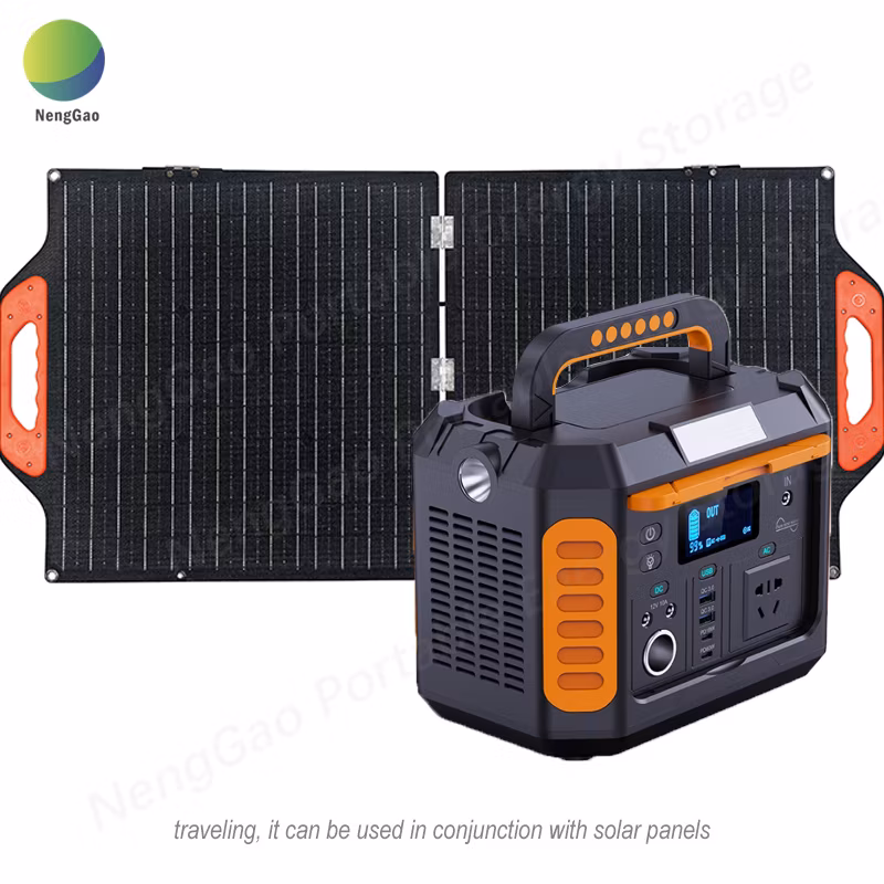 2024 Professtional Portable Power Station on 500wh for Car LiFePO4 Battery Portable Energy Storage, Good Quality, Convient for Camping