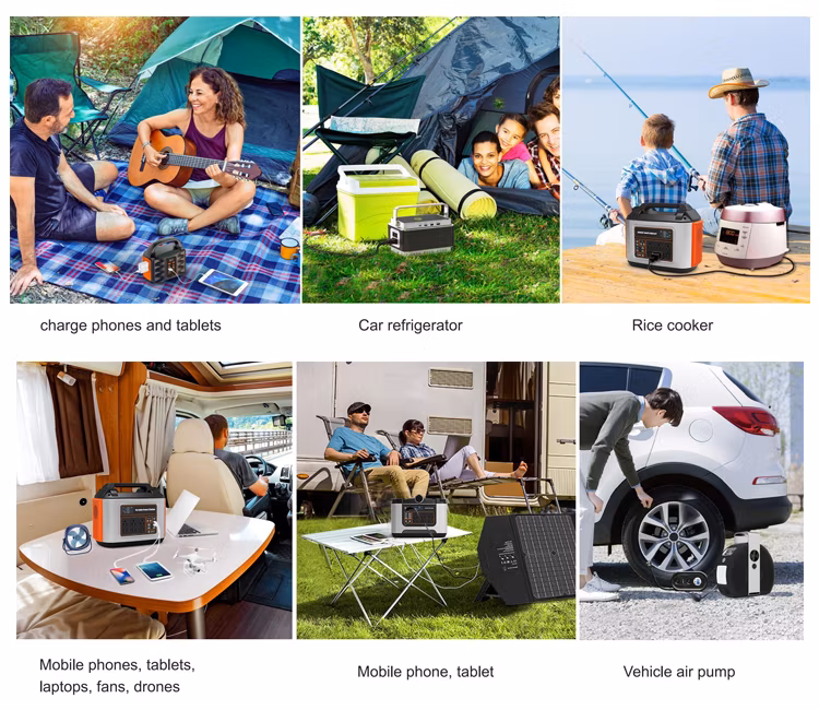300W Generator Solar 220V Battery 110V Outdoor Portable Power Station