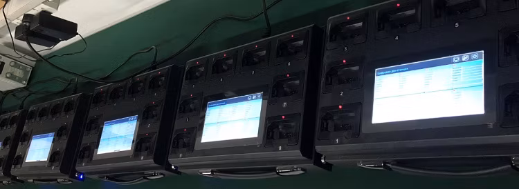 8 Ports Portable Docking Station Data Station for Body Worn Cameras Power Bank Charging Bases
