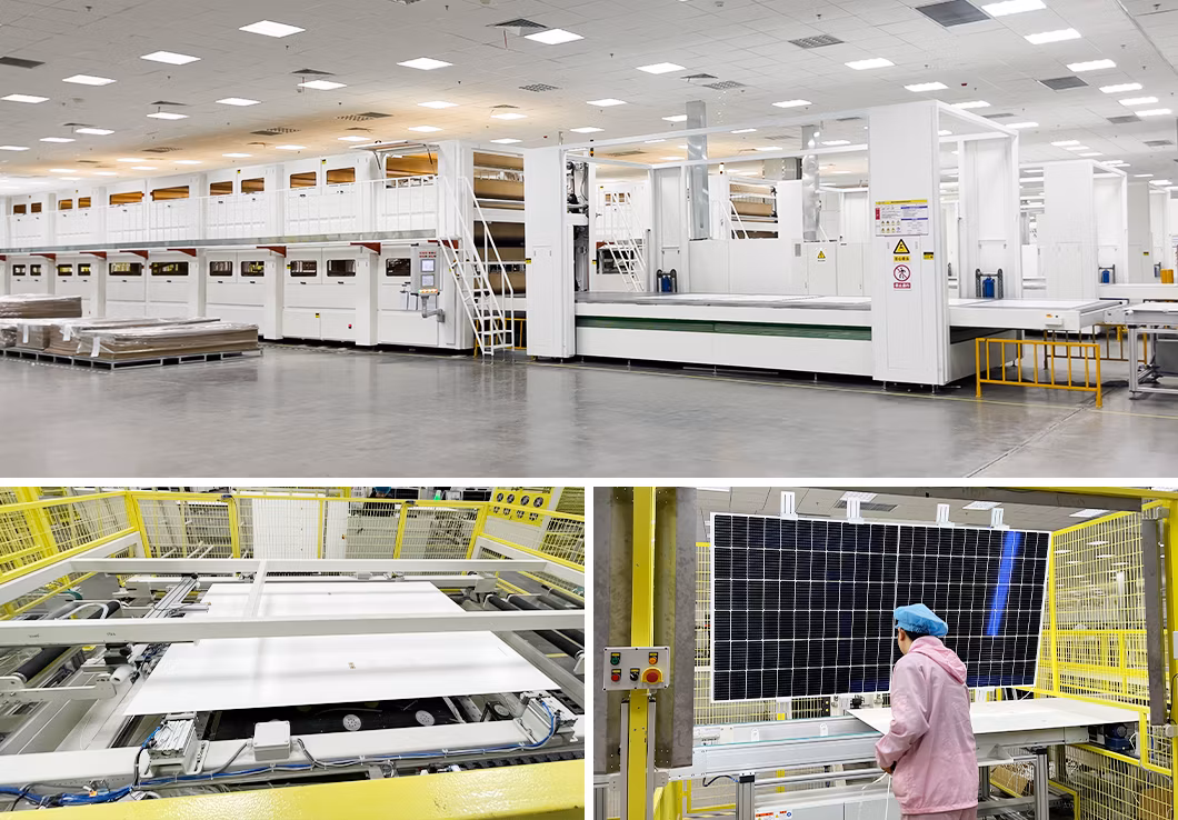 Sunpal Hjt Dual Glass Solar Panel 410W 420W 440W Bifacial Solar Power Plants Manufactures
