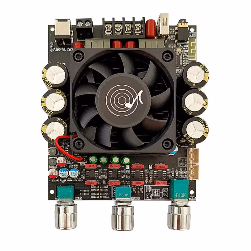 Digital Power Amplifier Board 2.0 Stereo 300W+300W with High and Low Tones Tpa3225