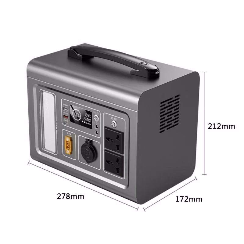Home Solar Camping Power Generator 110V 220V 1500 Watts Outdoor Portable Power Station