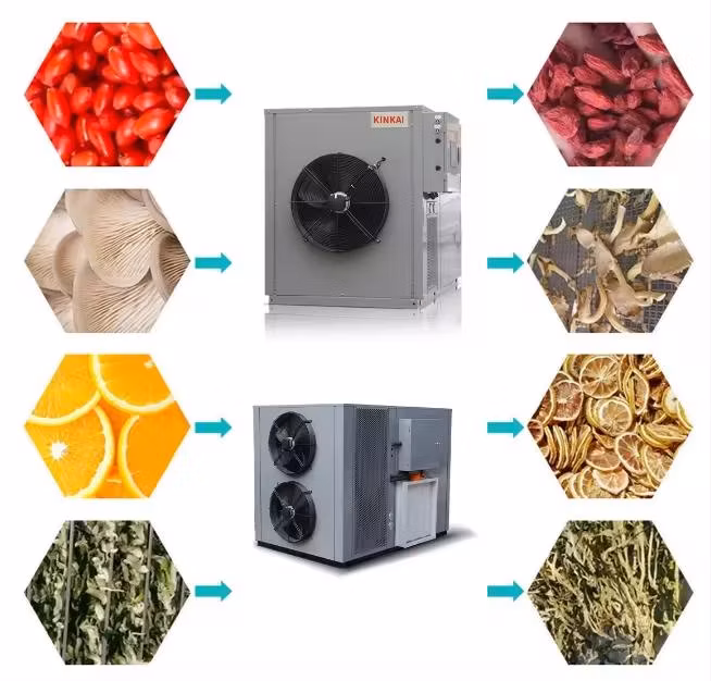 Kinkai 24-Hour Intelligent Corrosion-Resistant Industrial Chili Drying Equipment Color Protection