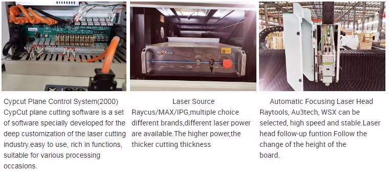 Fiber Laser Engraver and Cutting Sheet Large Size Marking Laser Machines High Technology