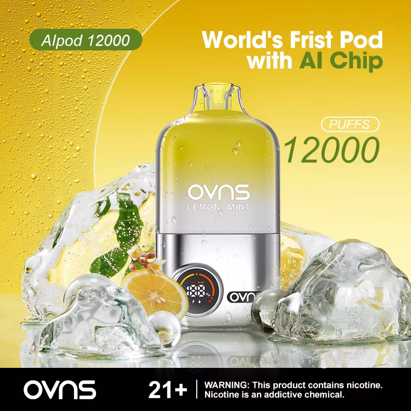 2024 New Arrival Ovns Ai Pod Vape 12000 Puffs 16ml Artificial Intelligence Pod System Device E-Cigarette From Chinese Device Factory