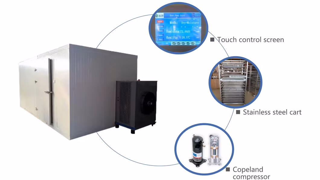 Kinkai 24-Hour Intelligent Corrosion-Resistant Industrial Chili Drying Equipment Color Protection