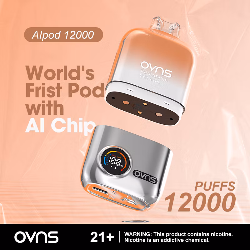 2024 New Arrival Ovns Ai Pod Vape 12000 Puffs 16ml Artificial Intelligence Pod System Device E-Cigarette From Chinese Device Factory