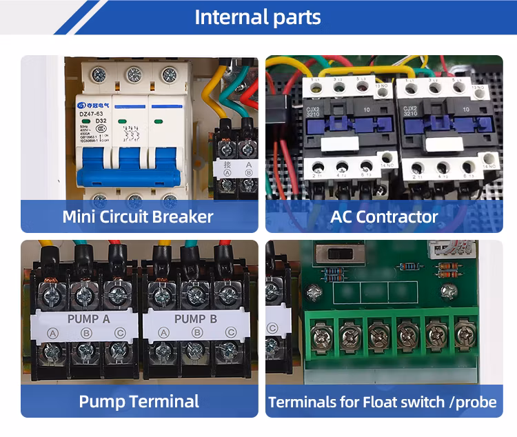 7.5kw Wireless Mobile Automatic Pump Control Panel for Water Pump Automation