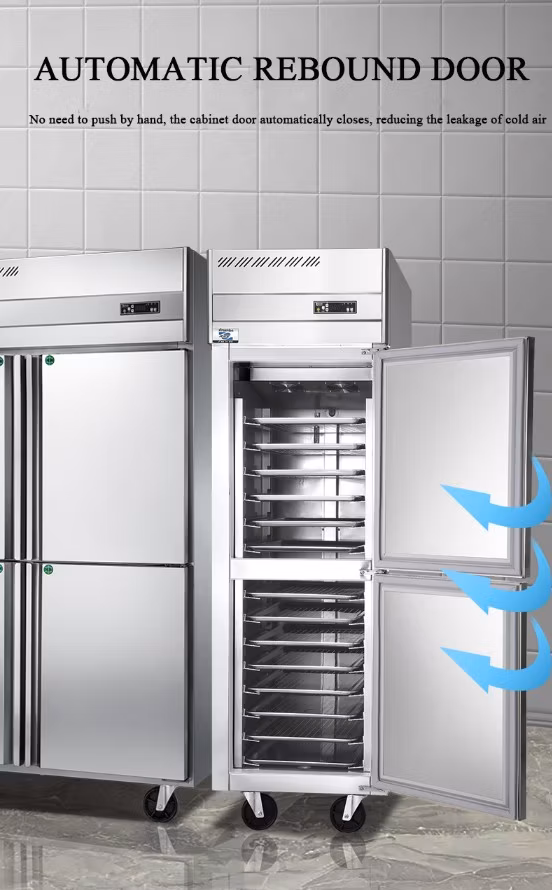 Wholesale Price Mini Commercial Kitchen Restaurant Fridge Cooler Showcase Single/ Double Door Deep Freezer Fast Freezer Cabinets Upright Refrigerator