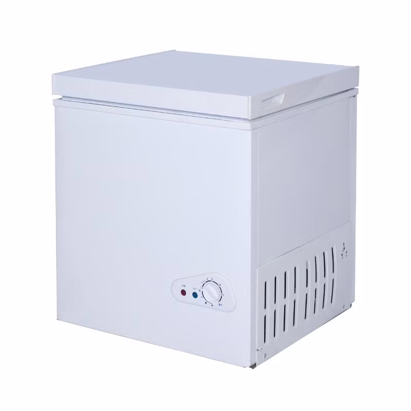 138L Mini Compact Top Open Single Door Commercial Deep Chest Freezer