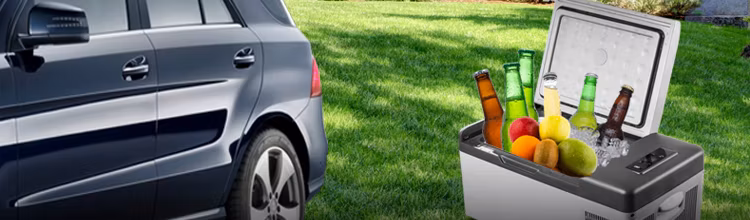 Portable Compressor 22L DC 12V -24V Car Cooler and Warmer Refrigerator
