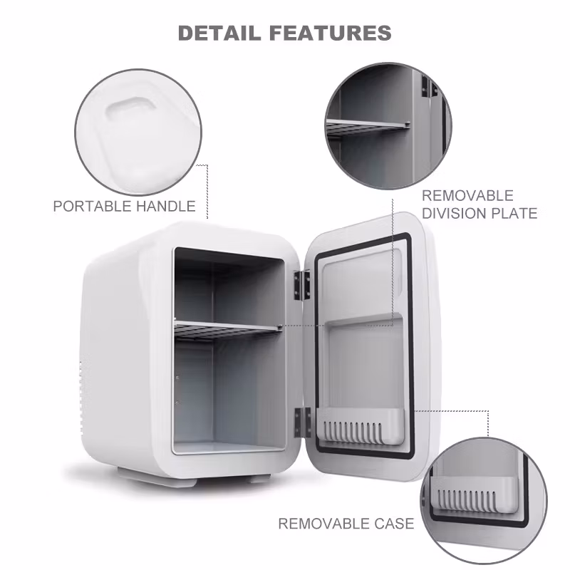 20L Factory Double Temperature Small Cosmetic Skincare Makeup Beauty Fridge Refrigerator